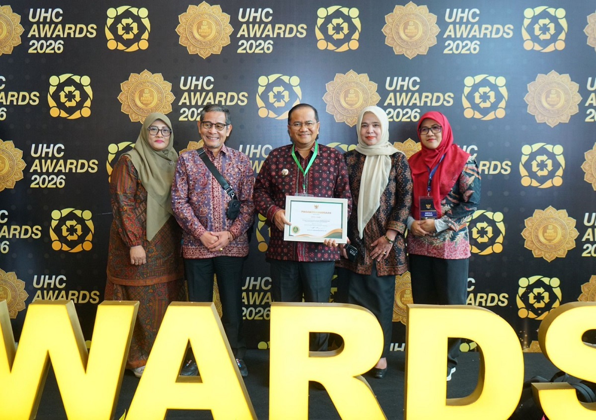 Peduli Terhadap Jaminan Kesehatan, Pemkot Jambi Raih Penghargaan UHC 2026 Kategori Pratama