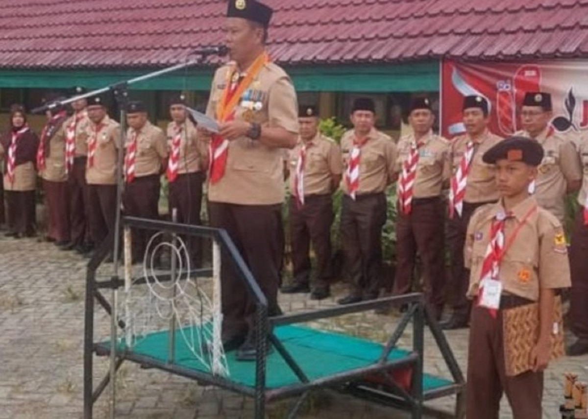 Sekda Alpian Hadiri Pembukaan Jambore Cabang Pramuka Kota Sungai Penuh 2026