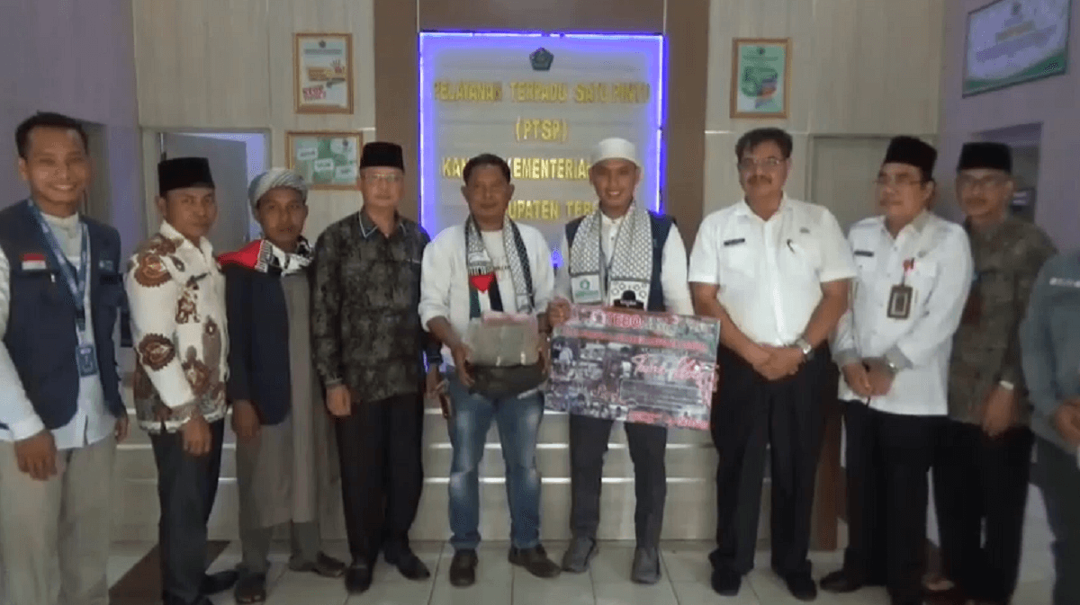 Masyarakat Tebo Peduli Palestina Berhasil Kumpulkan Donasi Rp 104 Juta 