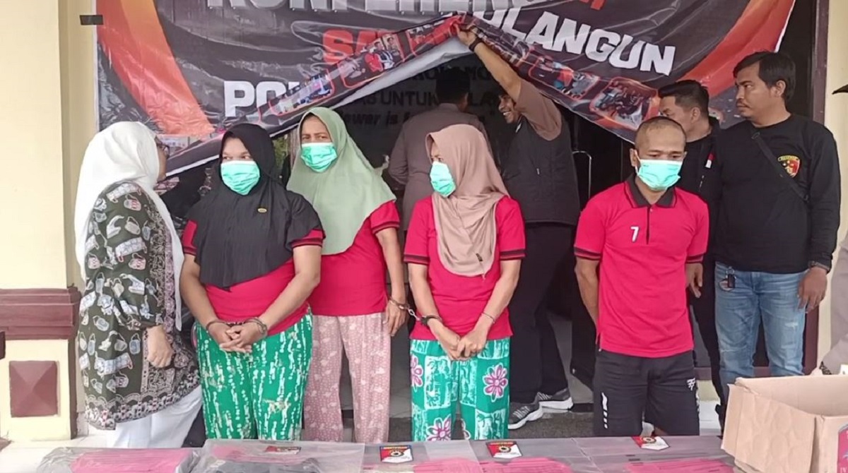 4 Pelaku Perampokan Emas di Sarolangun Diringkus Polisi, 3 Diantaranya Wanita
