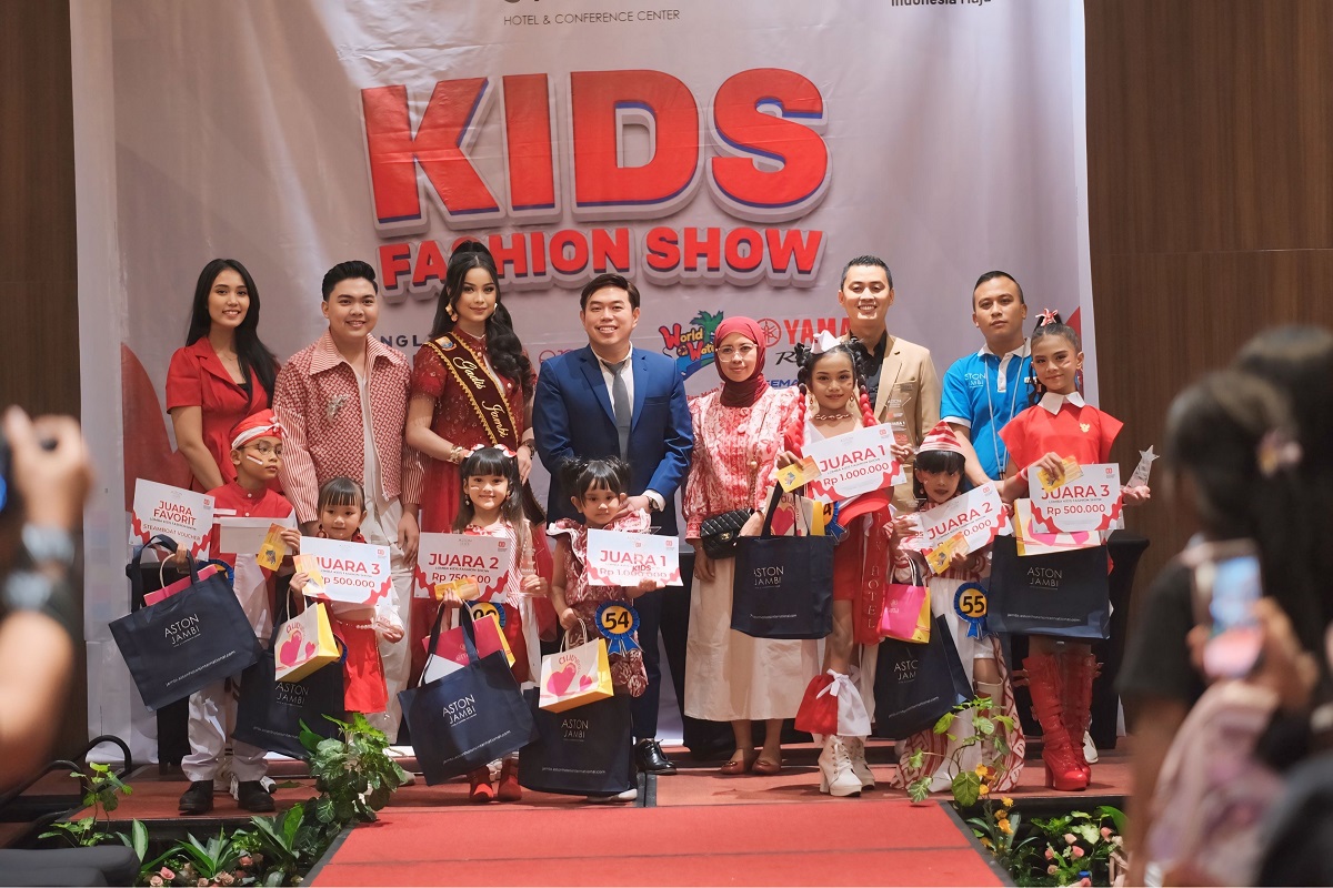ASTON Jambi Gelar Kids Fashion Show Competition Semarak Kemerdekaan ke-80