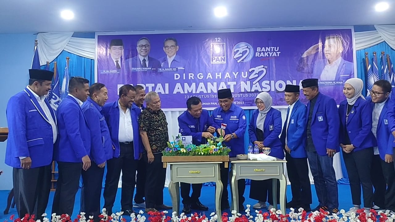 HUT ke-25, PAN Siap Birukan Jambi