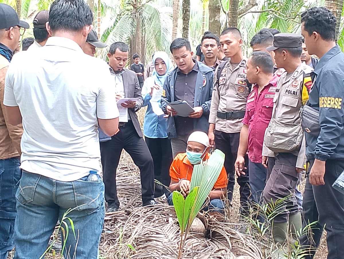 Fakta Baru Terungkap dalam Rekonstruksi Pembunuhan Lansia di Sabak Timur