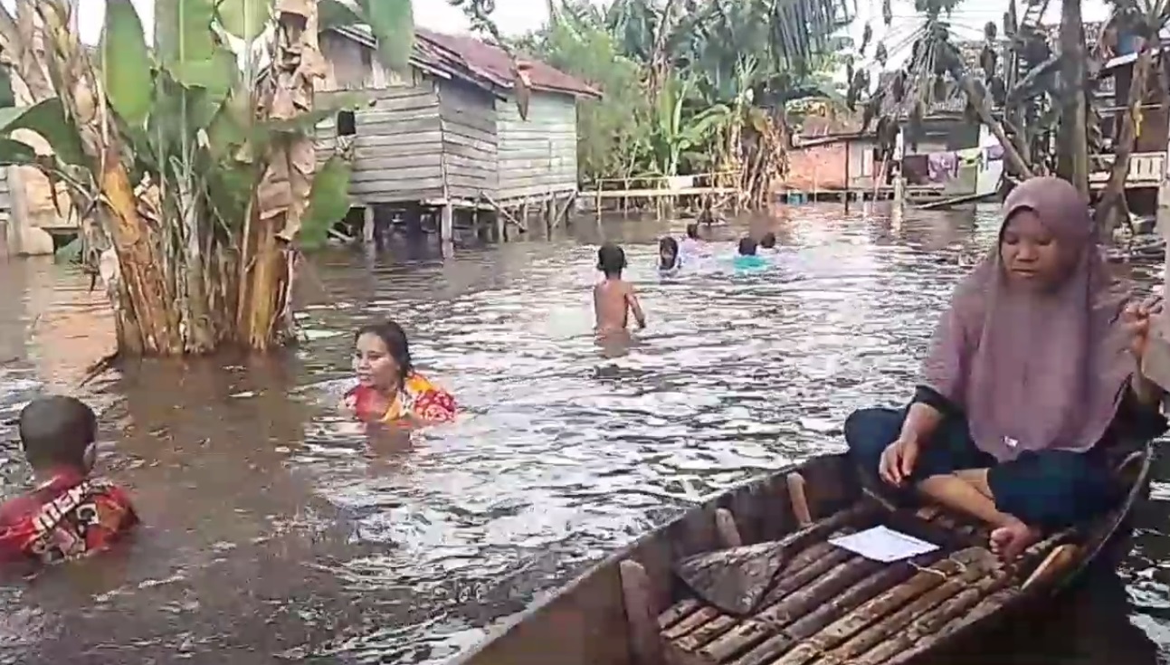 10 Desa di Kecamatan Taman Rajo Terendam Banjir, Ribuan Jiwa Terdampak