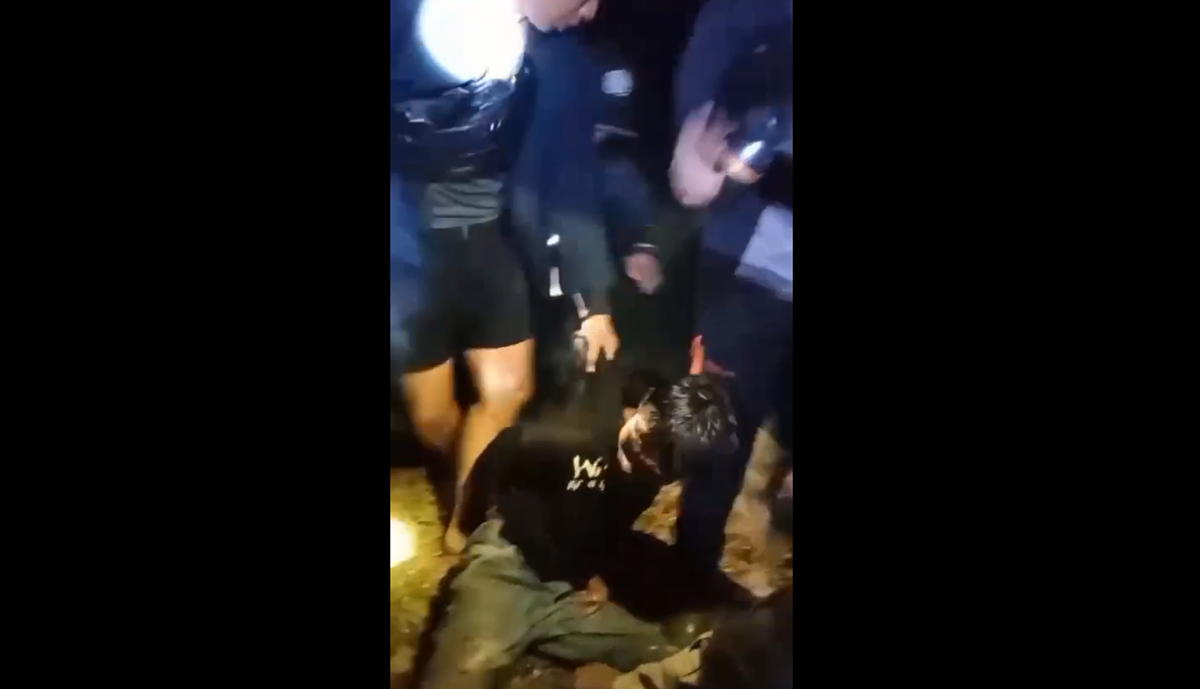 Pelaku Pencurian Tandan Buah Sawit Diamuk Warga