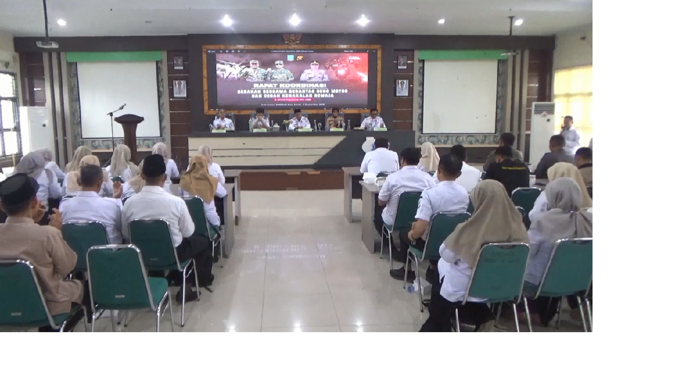 Tekan Aksi Geng Motor, Pemkot Jambi Usulkan Larangan Pelajar SMP Bawa Motor