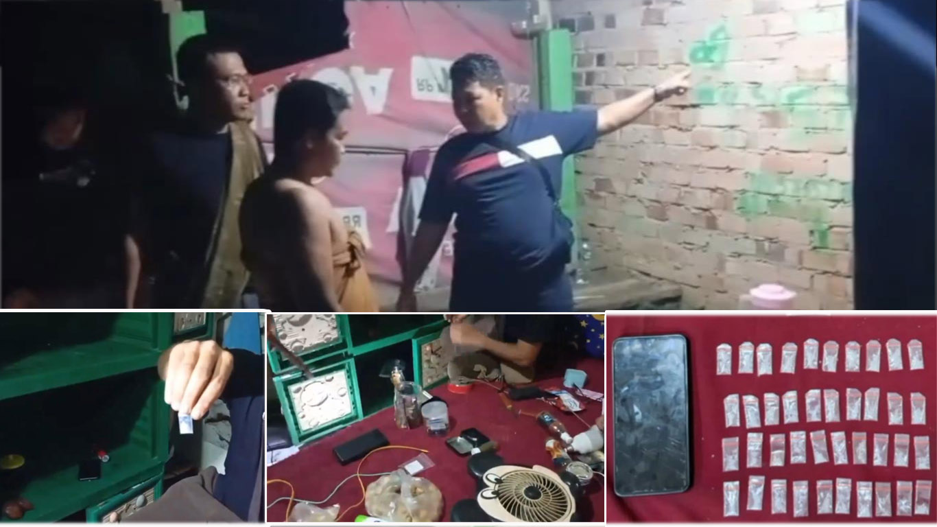 Hanya Semalam, Tim Kuda Hitam Polres Batang Hari Ringkus 6 Bandar dan Kurir Sabu