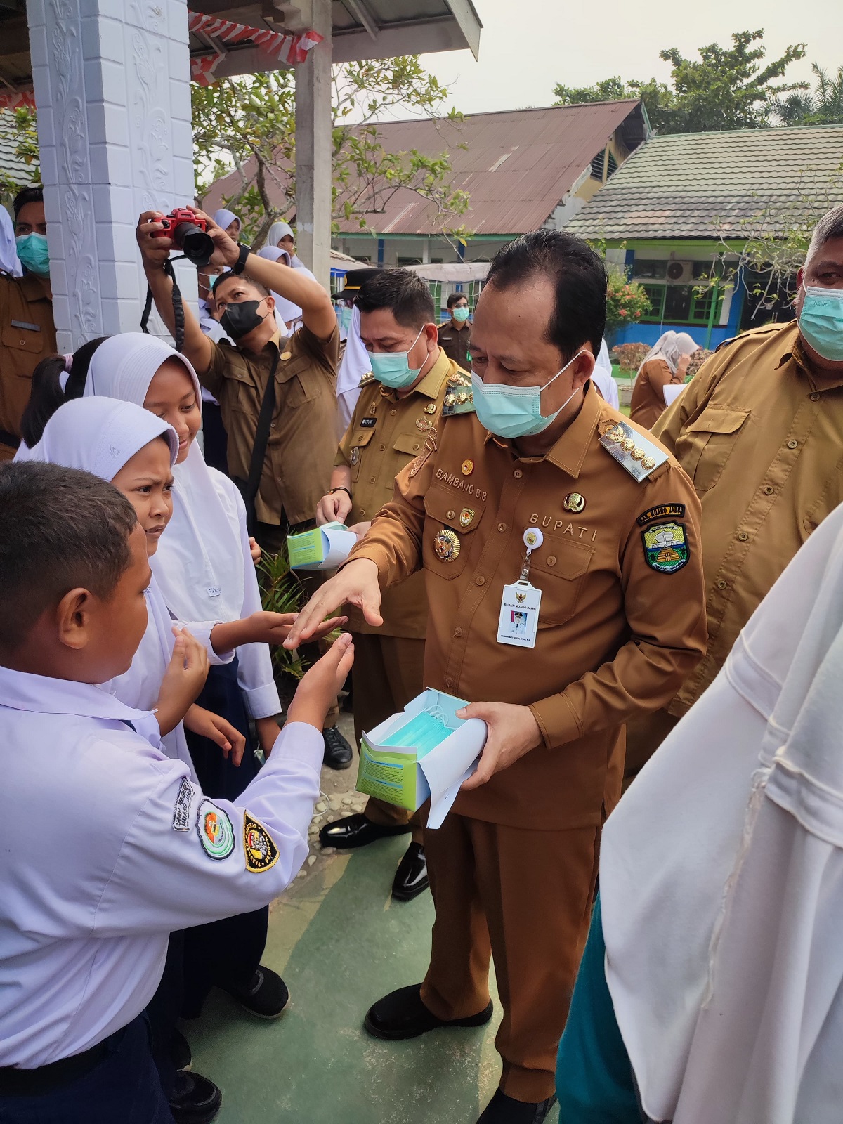 ISPU Tembus 313, Pemkab Muaro Jambi Terapkan Sekolah Daring 3 Hari
