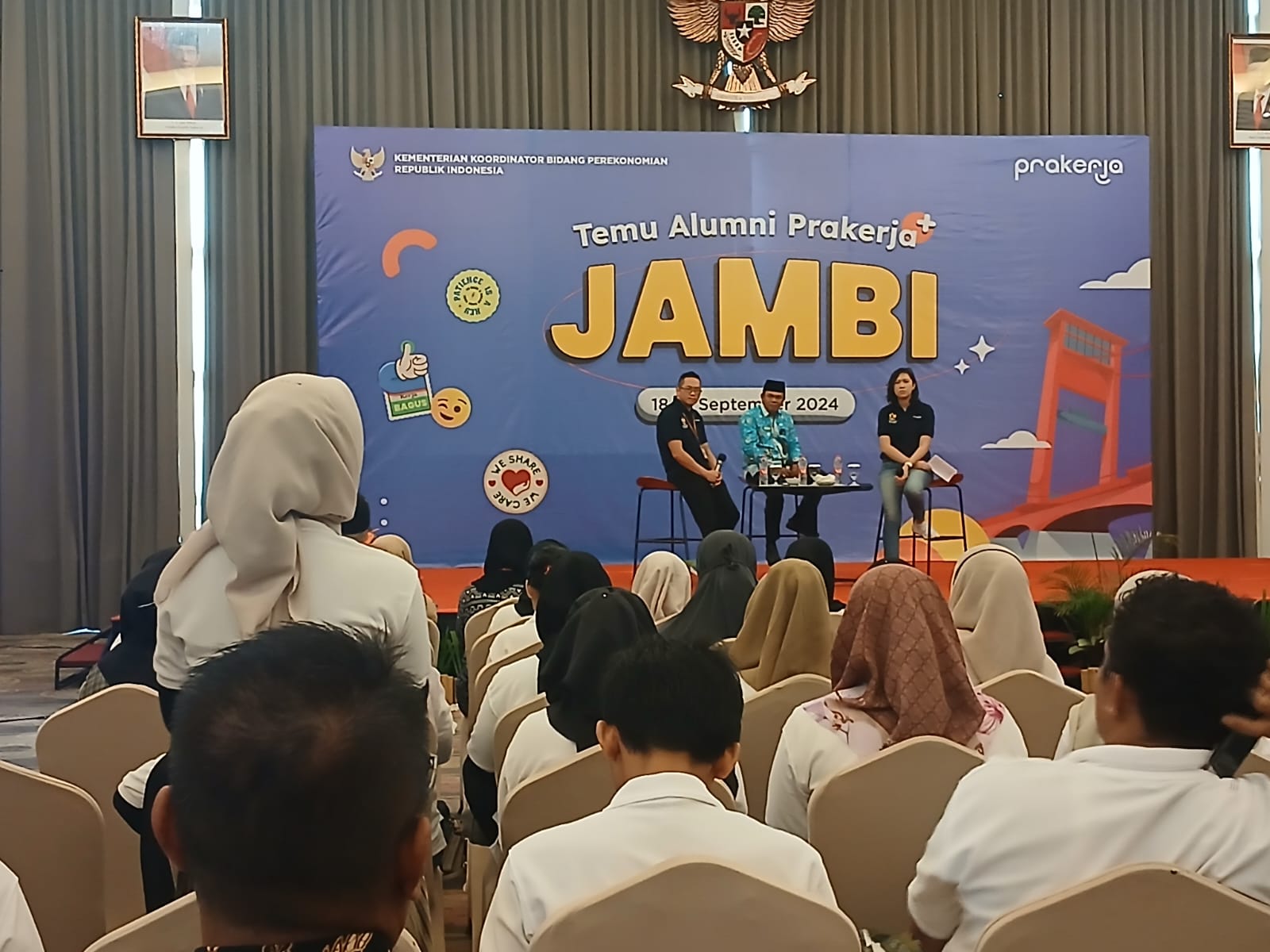 Temu Alumni, Berbagi Cerita dan Kisah Sukses Alumni Prakerja Jambi