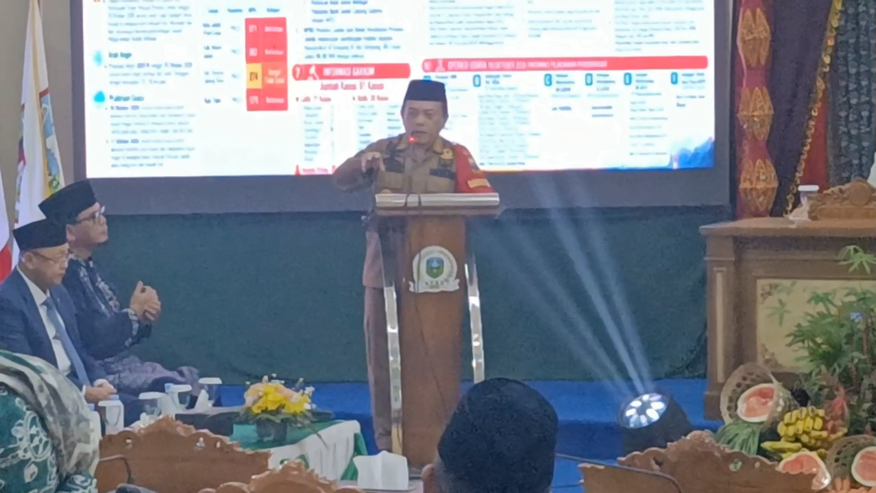 Gubernur Al Haris Hadiri Rapat Paripurna HUT Sarolangun