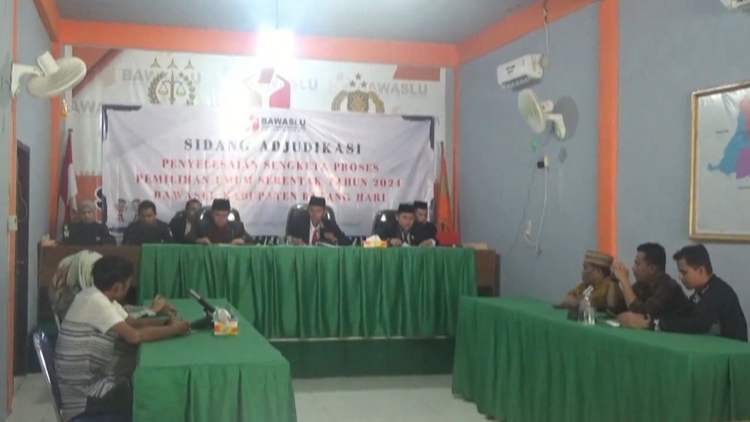 Putusan Sidang Adjudikasi, Permohonan PKN Ditolak Bawaslu