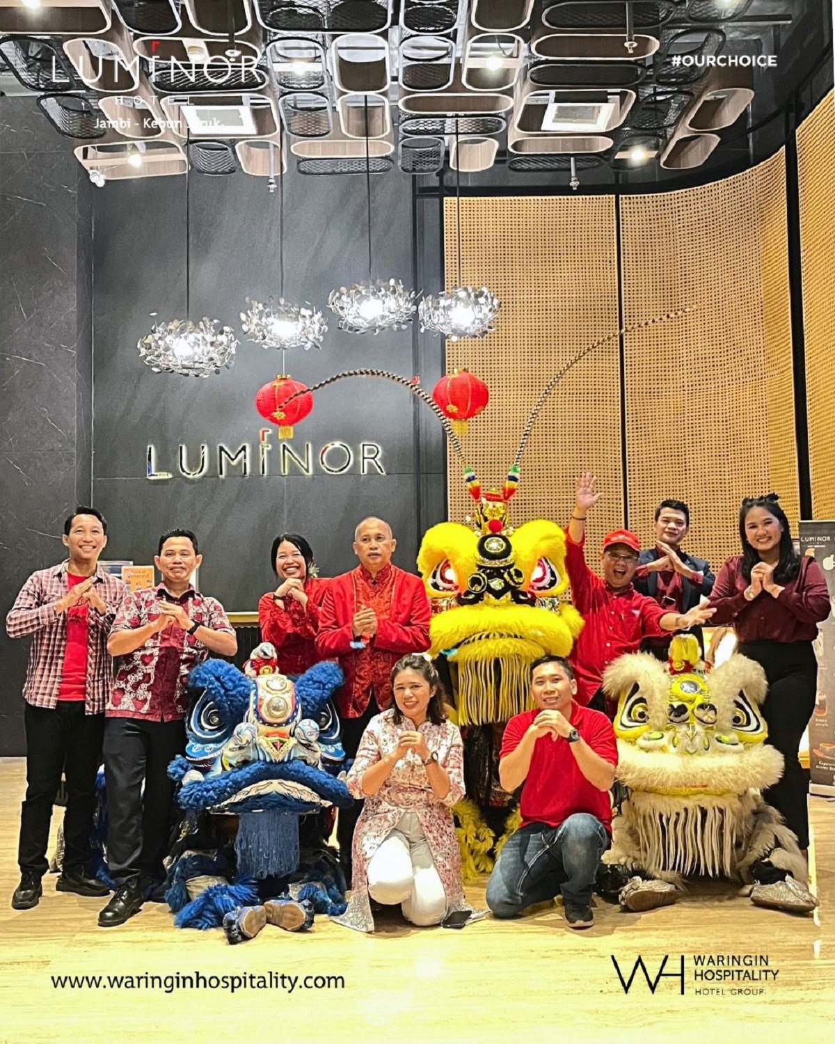 Luminor Hotel Jambi Rayakan Chinese New Year 2026 dengan Suasana Meriah dan Penuh Kebersamaan