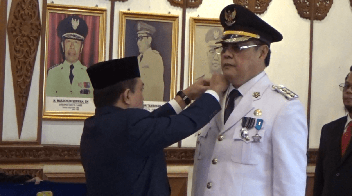 Gubernur Al Haris Resmi Lantik Varial Adhi Putra Jadi PJ Bupati Tebo, Ini Pesan Al Haris