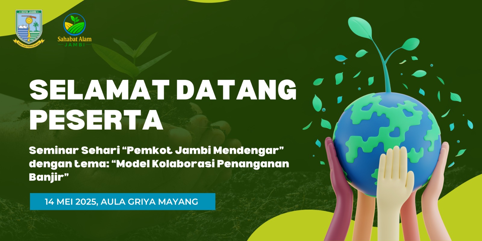 Diskusi Kolaborasi Penangan Banjir di Kota Jambi Siap Digelar Besok