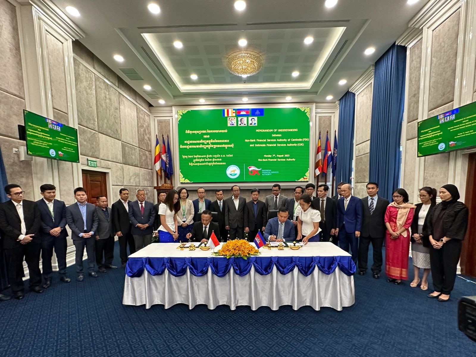 OJK Jalin Kerja Sama dengan Non-Bank Financial Services Authority Of Cambodia