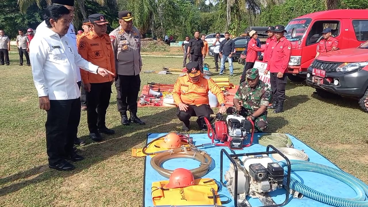 Tetapkan Status Siaga Bencana Karhutla, Pemkab Sarolangun Dirikan 4 Posko di Daerah Rawan 