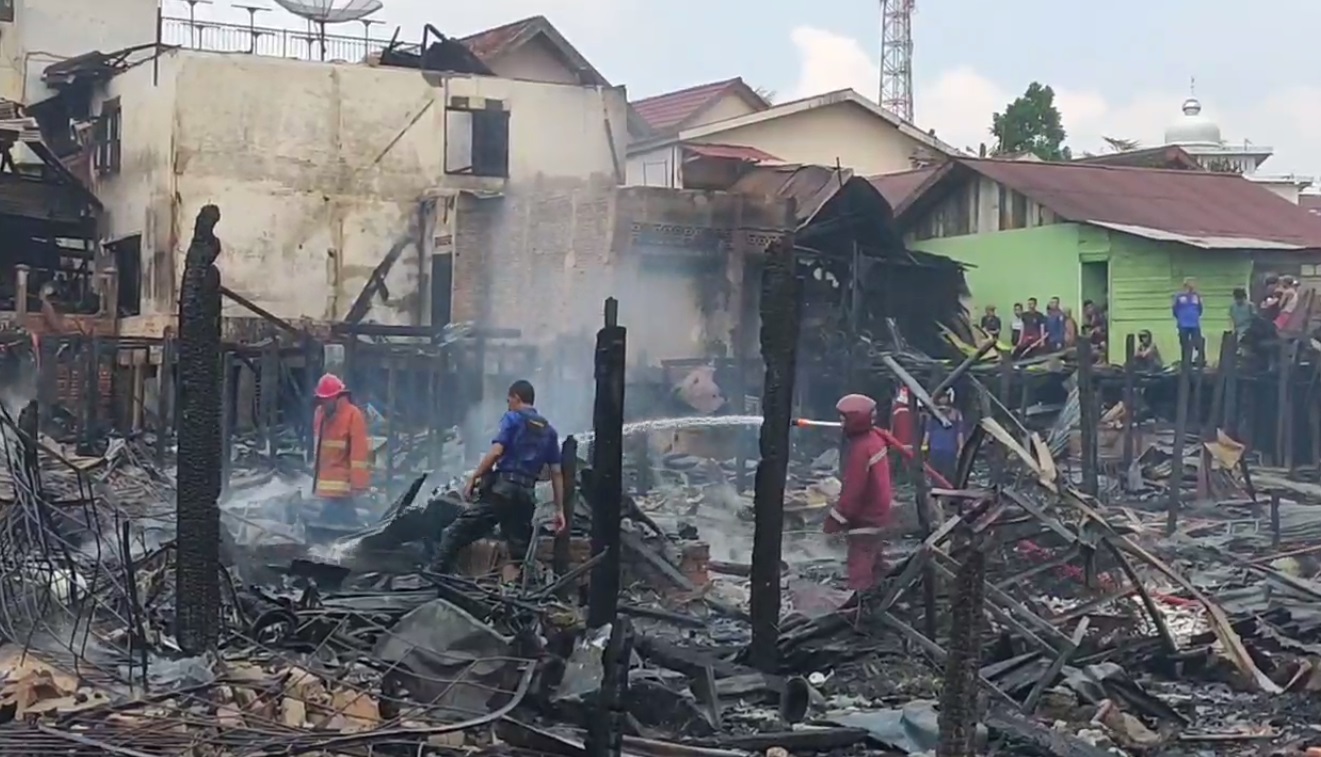 Terdata 32 Rumah di Kampung Legok Hangus Terbakar