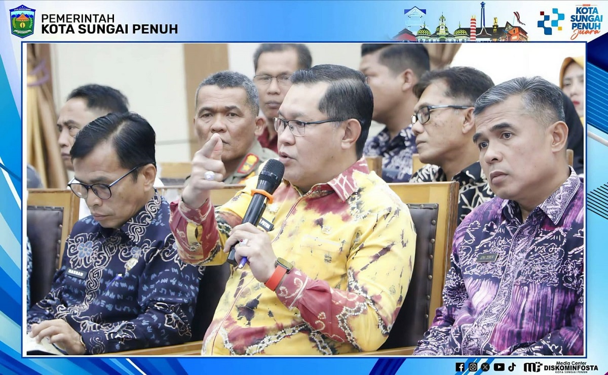 Pemerintah Kota Sungai Penuh Matangkan Strategi Kejar Target PAD 2026