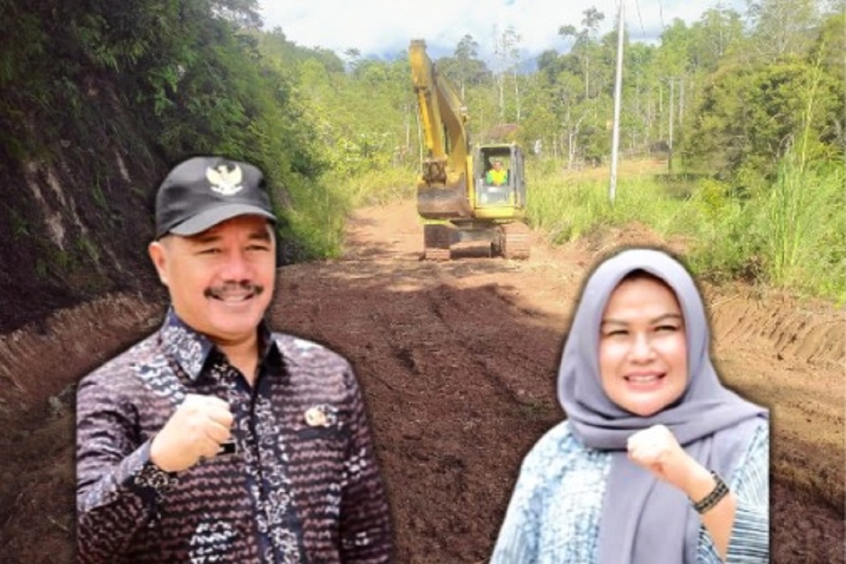 Jalan Renah Pemetik Mulai Dikerjakan, PUPR Kerinci Turunkan Alat
