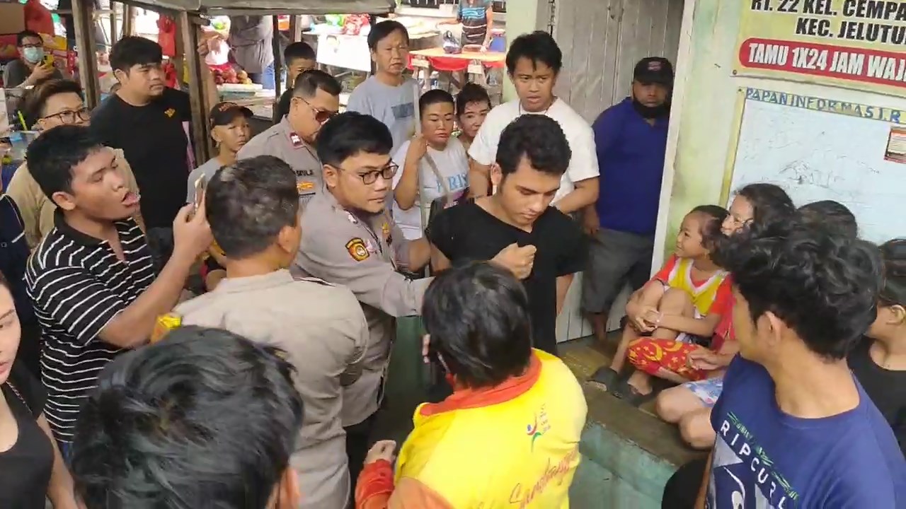 Diteriaki Maling, Seorang Pemuda Diamankan Warga di Kota Jambi