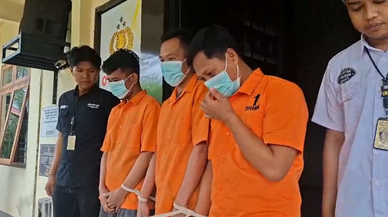 Tindak Pidana Curanmor Marak, Polres Muaro Jambi Tangkap Tiga Pelaku Utama