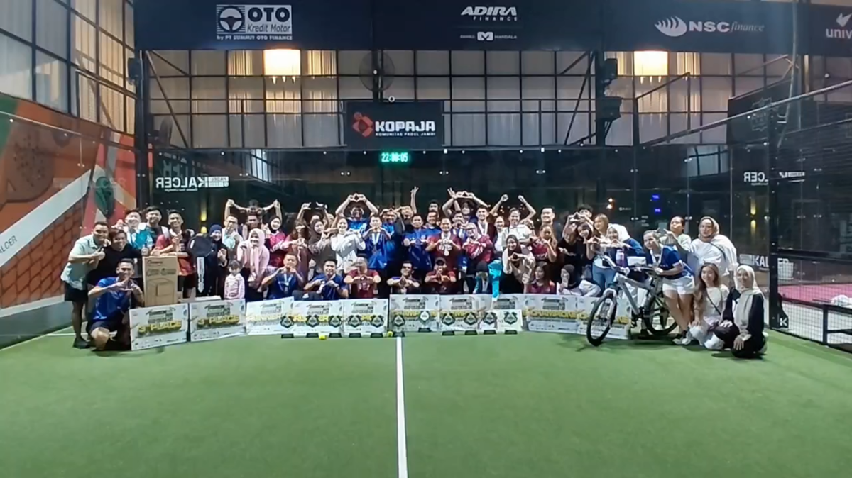 Danrem 042/Gapu Padel Cup 2026, Adya Group Borong Trofi Juara
