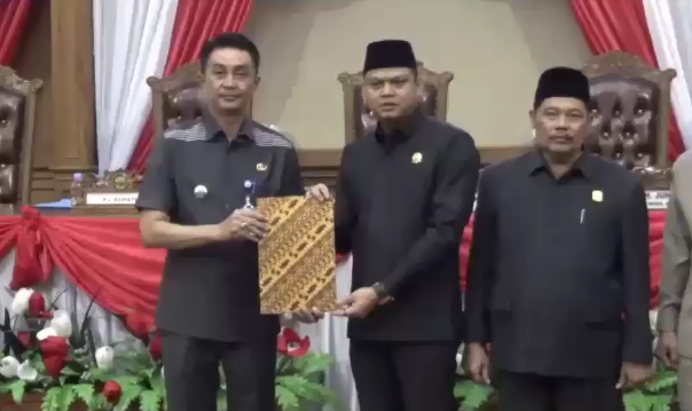 Sampaikan  KUPA PPAS 2023, Pj Bupati Muaro Jambi Bachyuni Sebut Ada Perubahan pada Keuangan Daerah