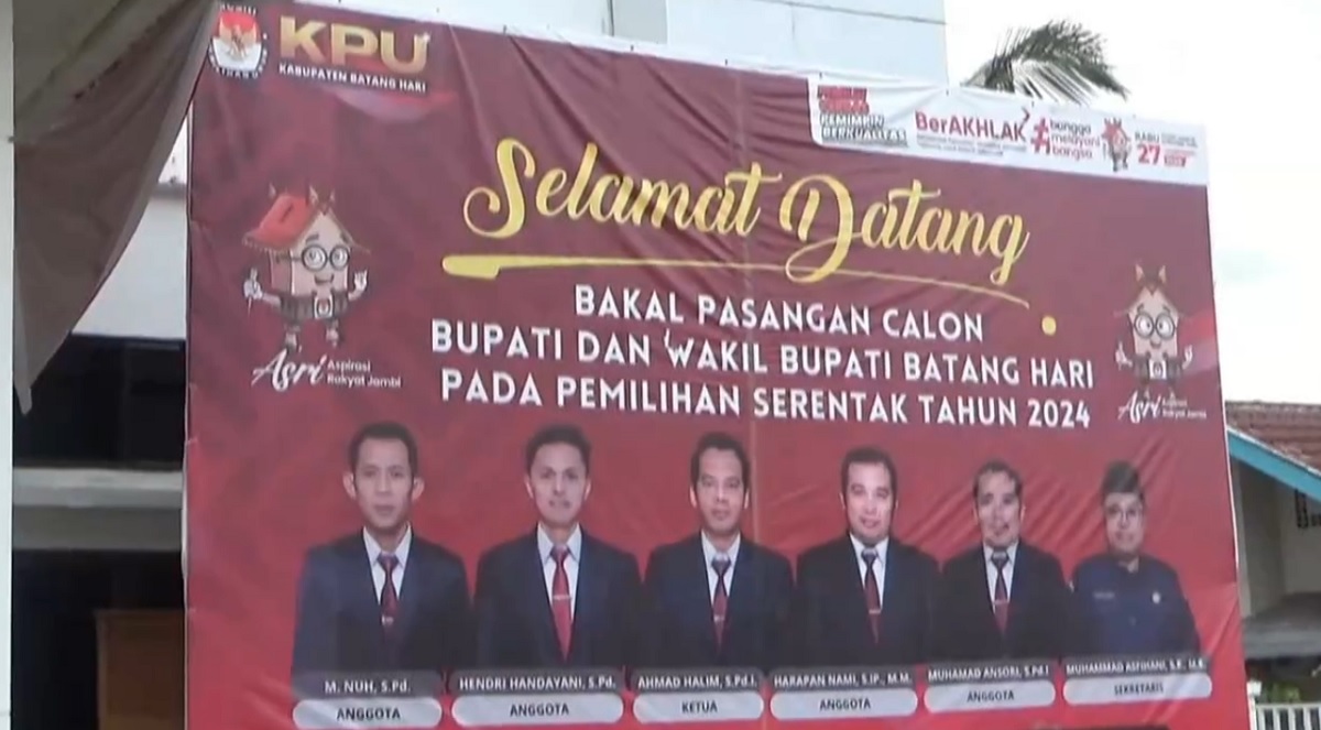 Jadwal Debat Paslon Bupati Batanghari Ditetapkan 22 November 2024