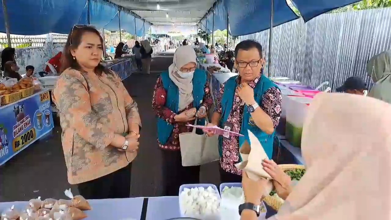 BPOM Jambi Sidak Periksa Takjil di Pasar Bedug dalam Kota Jambi, Begini Hasilnya !