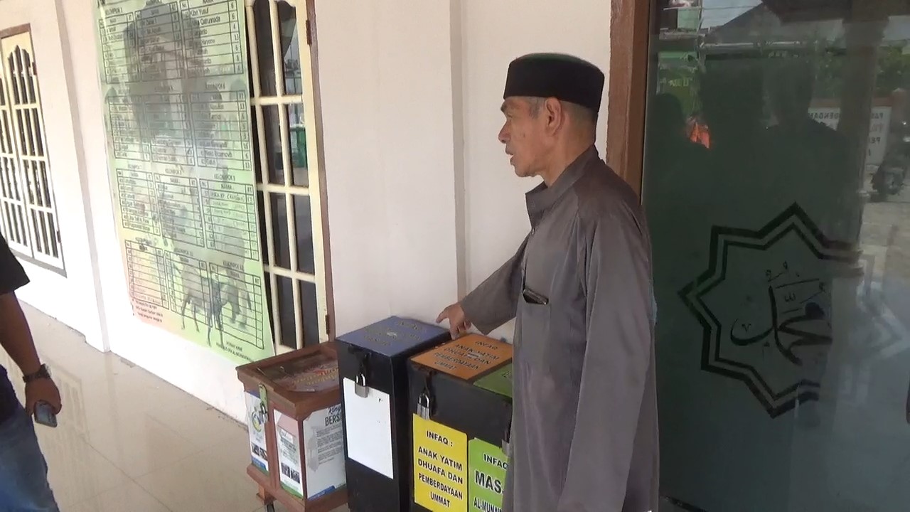 Pakai Linggis, Pelaku yang Bobok Kotak Amal Masjid Al Munawarah Larikan Uang Rp 1,7 Juta