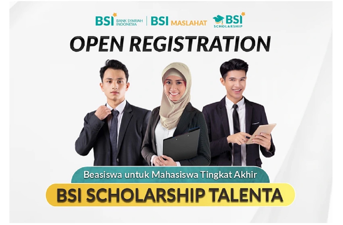 Beasiswa 2023 BSI Schollarship Talenta, Ada Bantuan Biaya Tugas Akhir dan Uang Rp 5 Juta Persemester