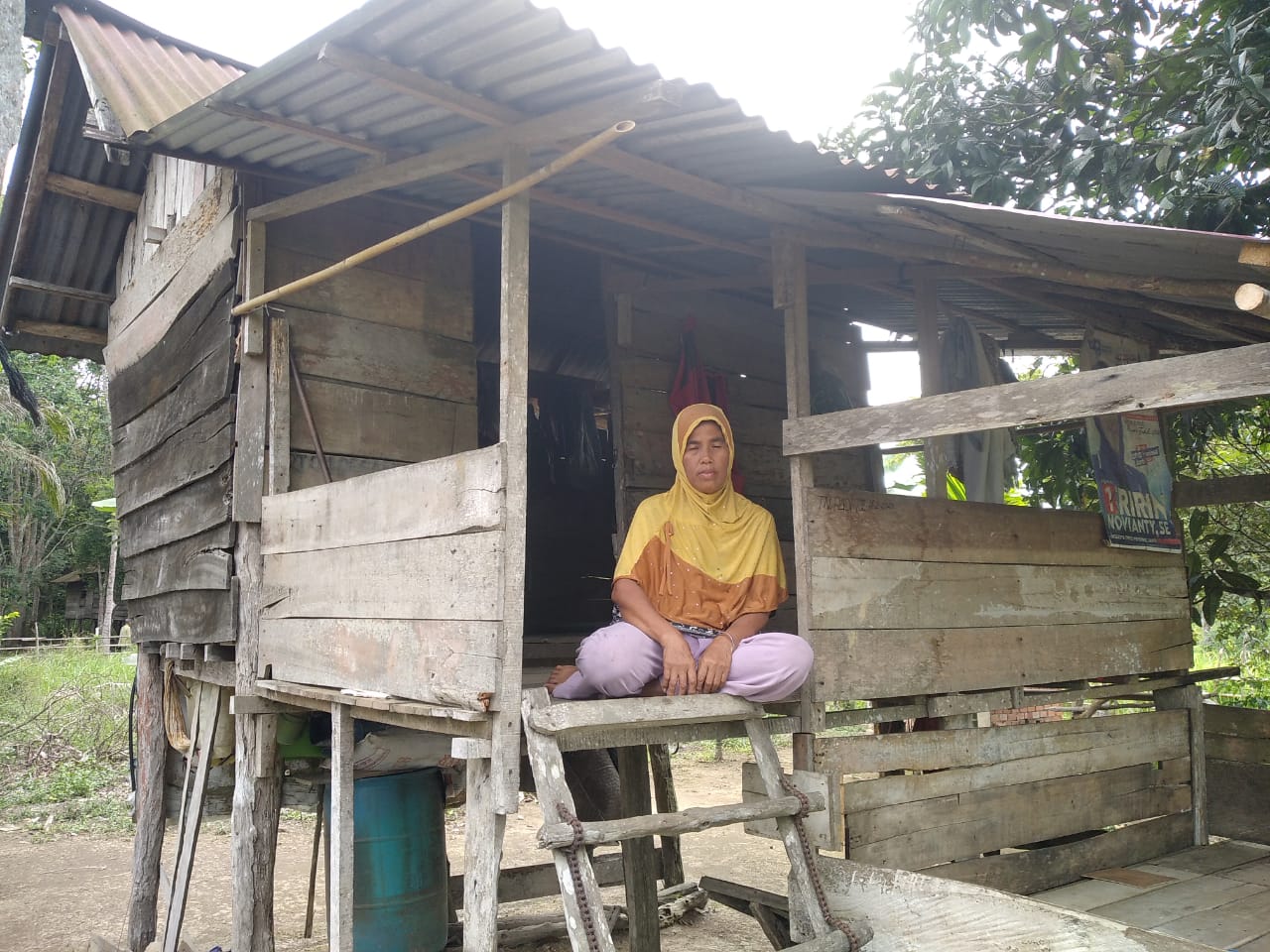 Presiden Prabowo, Rumah Kakek Jasmadi dan Nenek Nurhayati Butuh Bantuan