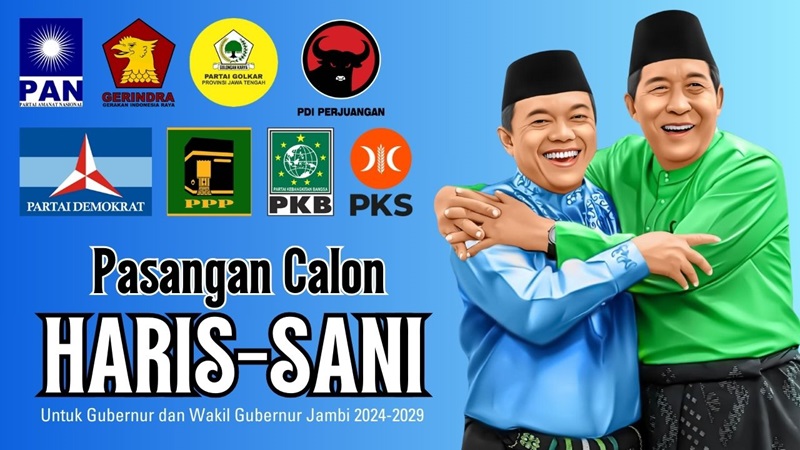 Pasangan Haris-Sani Daftar KPU Besok 28 Agustus 2024, Ribuan Pendukung Siap Mengantar !!!