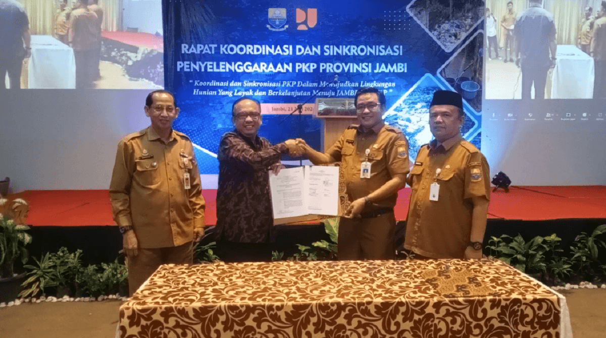 Dinas PUPR Provinsi Jambi Gelar Rakor Sinkronisasi Penyelenggaraan PKP Provinsi Jambi 2024
