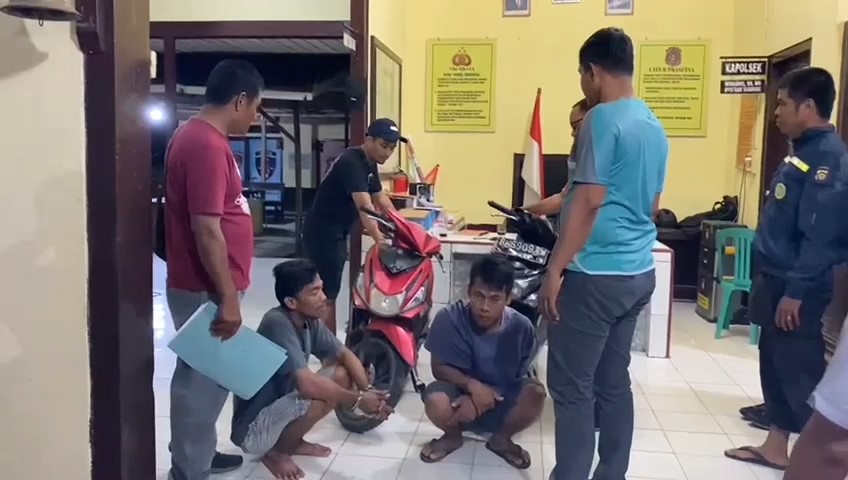 Polsek Tebo Ilir Tangkap Pelaku Pencurian yang Bersembunyi di Rumah Istri Muda