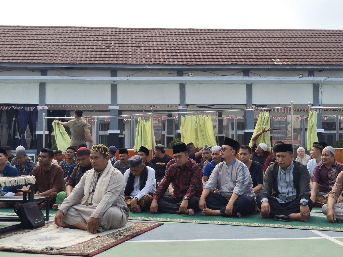 Hadapi Kemarau Panjang, Lapas Sarolangun Gelar Shalat Istisqa Berjamaah