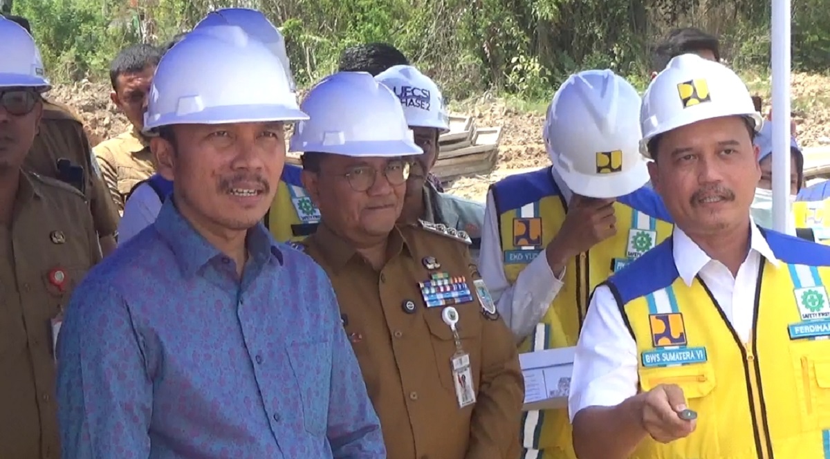 Pembangunan Kolam Retensi PALL V Capai 65 Persen, BWSS VI Targetkan Rampung September 2026