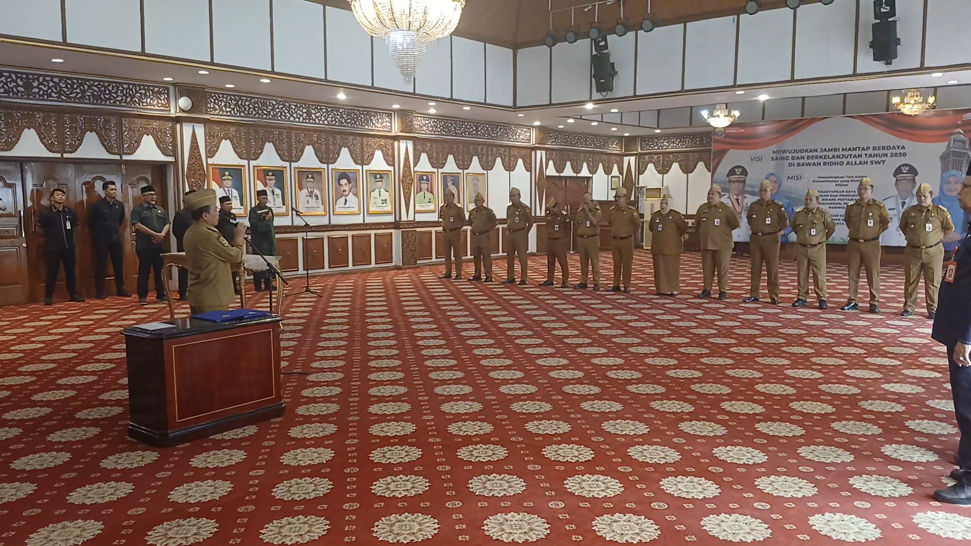 Gubernur Al Haris Lantik 13 Pejabat Eselon II Pemprov Jambi, Berikut Daftarnya