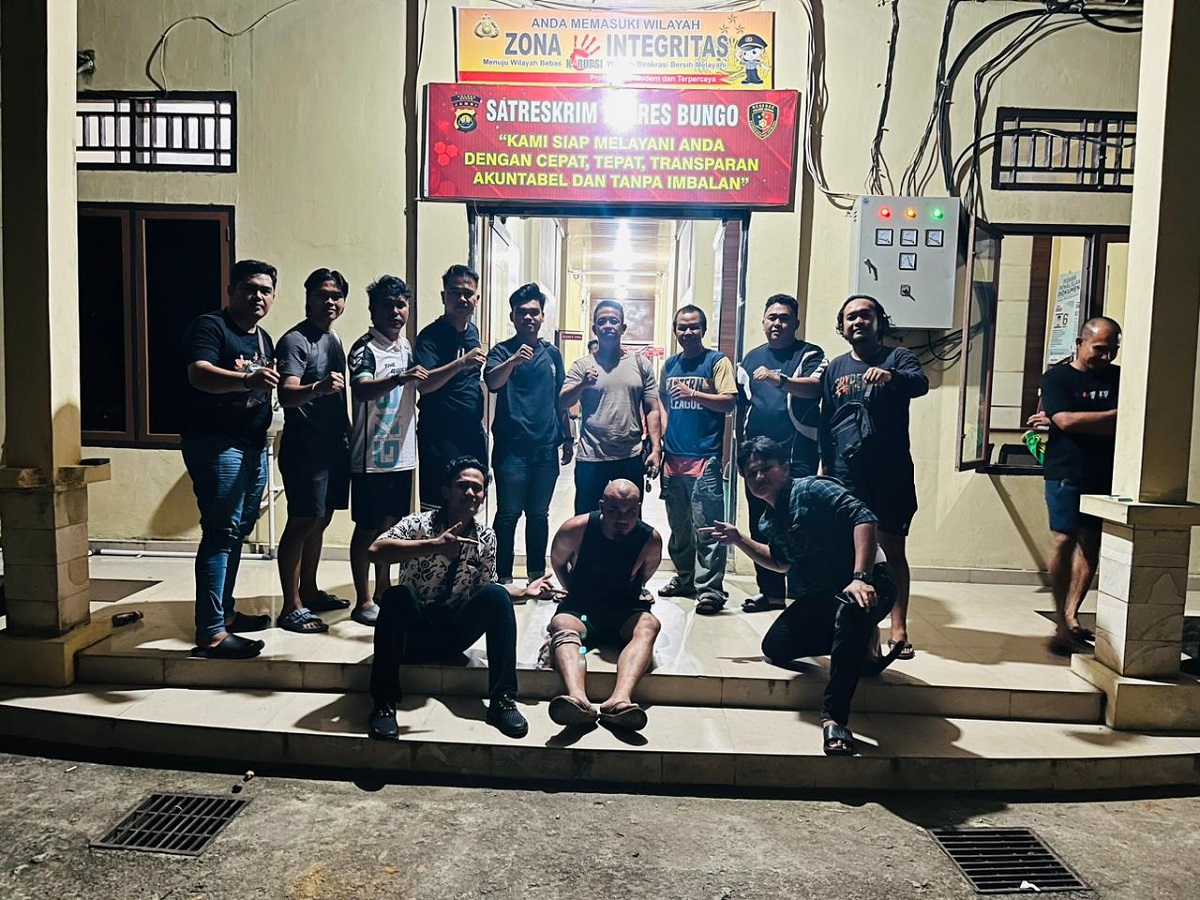 Diduga Tabrak Motor Hingga Luka Berat, Pria Di Bungo Diciduk Tim Gunjo