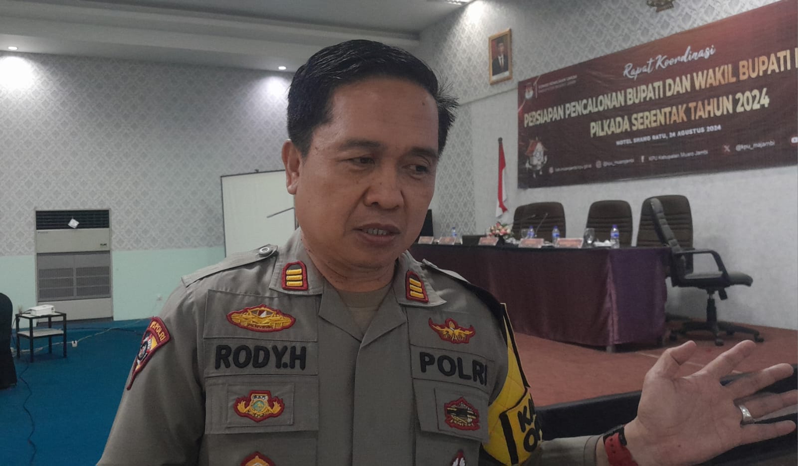 Polisi Larang Massa Kampanye Dibawa Mengunakan Truk Bak terbuka   