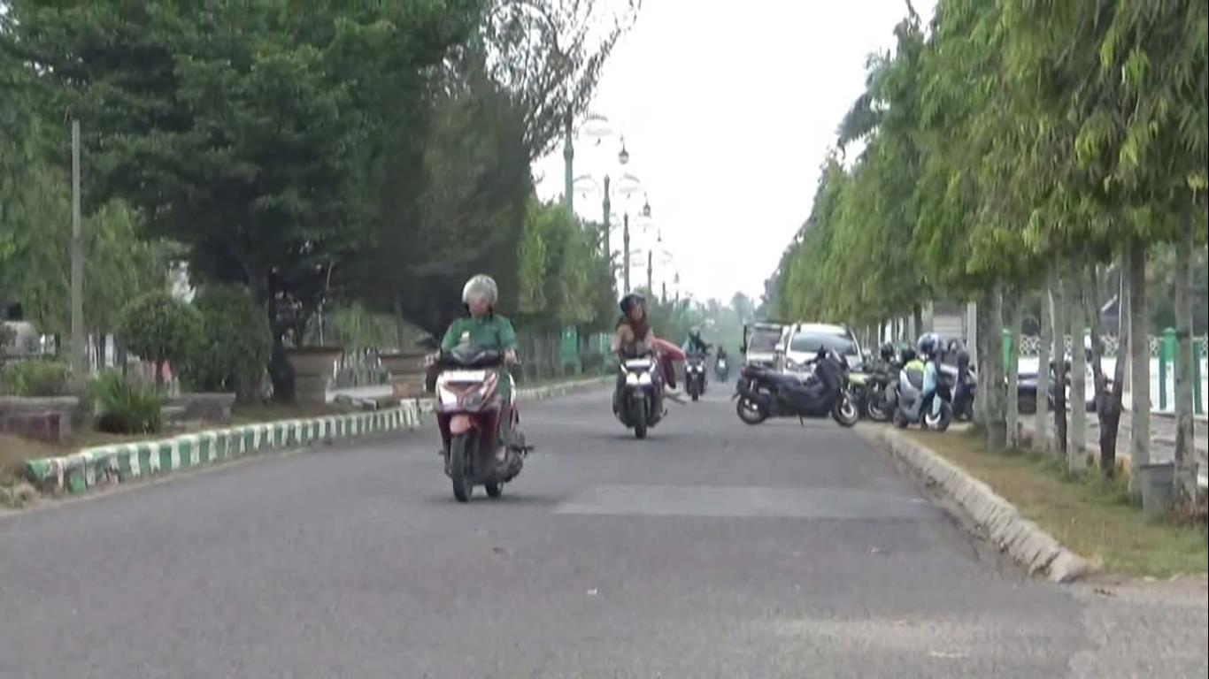 Waspada Cuaca Panas dan Asap Karhutla, Dinkes Batang Hari Imbau Warga Gunakan Masker