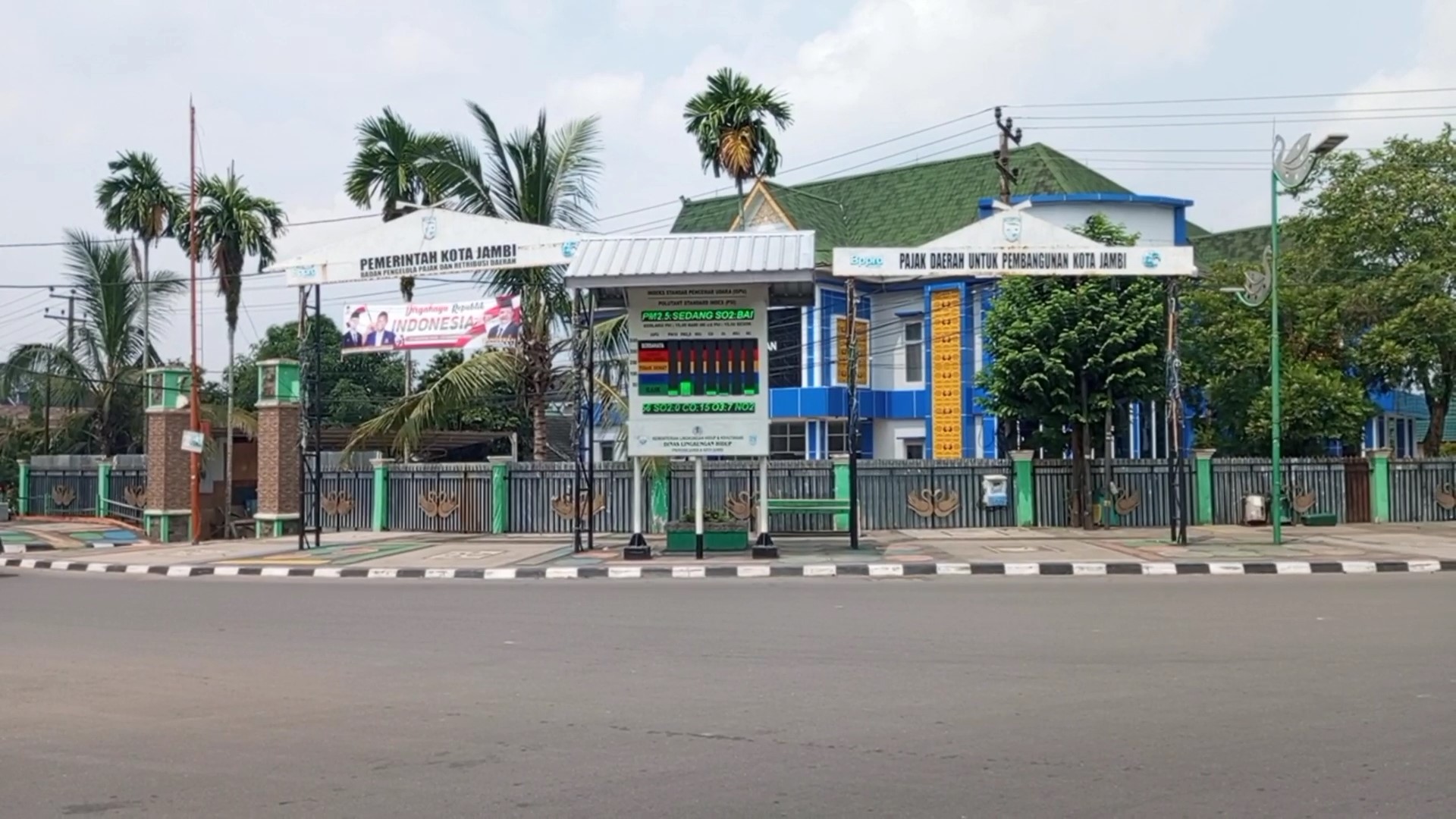 Gawat, Kualitas Udara di Kota Jambi Tercemar Akibat Karhutla