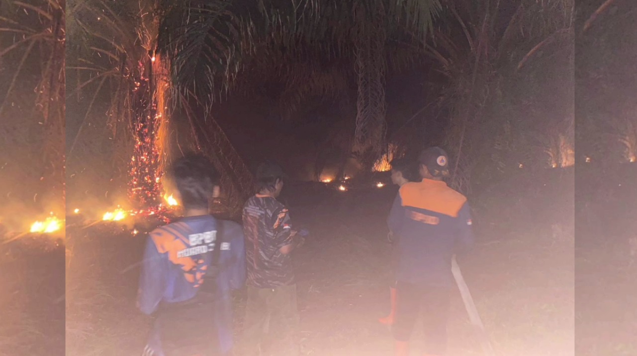 Kebakaran Lagi di Muaro Jambi, 15 Hektare Lahan di Desa Rantau Panjang Hangus Terbakar