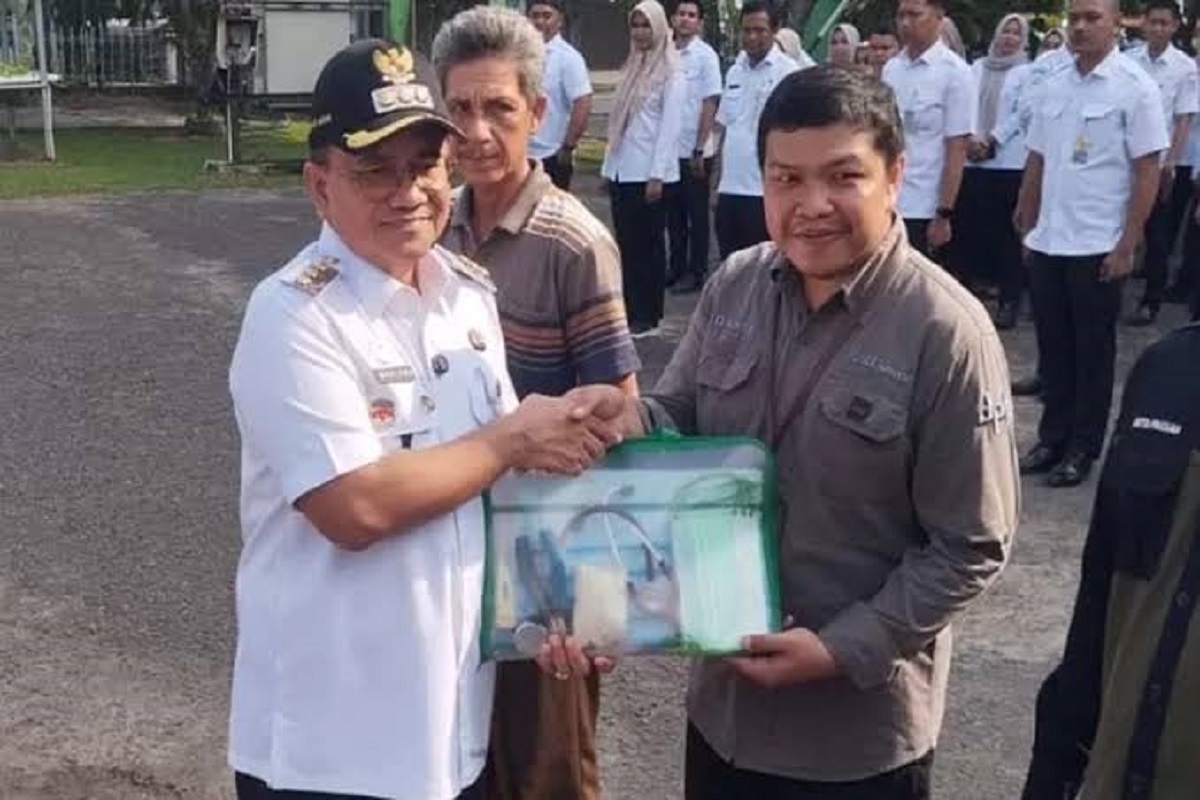 Pemkot Jambi Lepas Puluhan Petugas Pemeriksaan Kesehatan Hewan Kurban