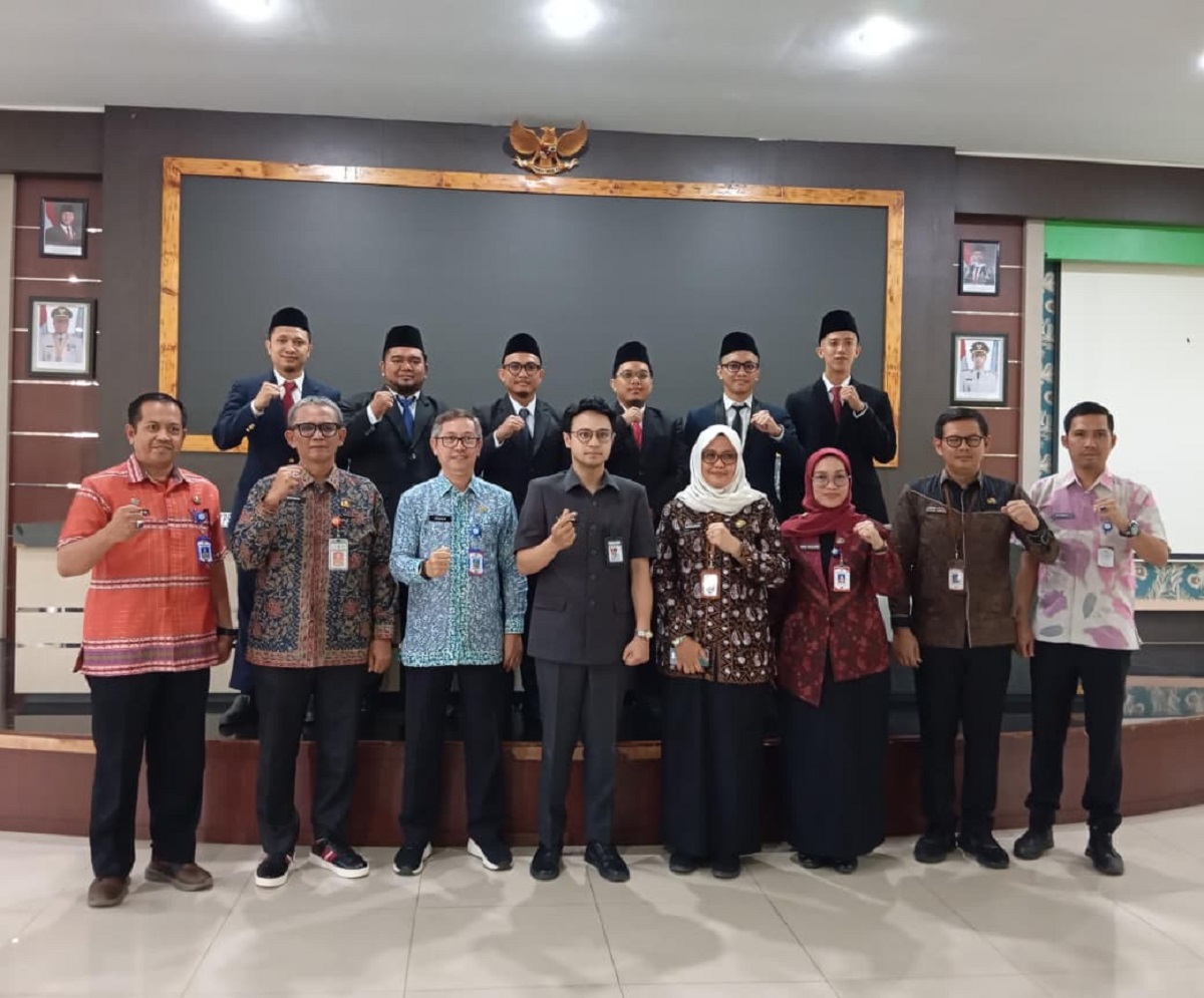 Wawako Diza Lantik 6 Orang Pranata Komputer ke Jabatan Fungsional
