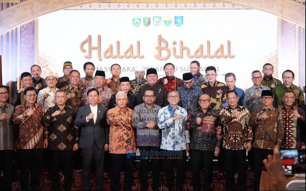 Halal Bihalal di Griya Agung, Bupati BBS Tekankan Kekuatan Perantau Bangun Daerah