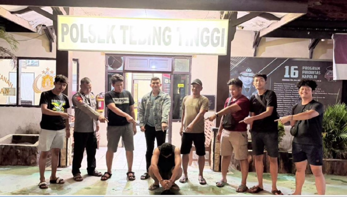Polsek Tebing Tinggi Amankan 4  Terduga Pelaku Penyalahgunaan Narkoba