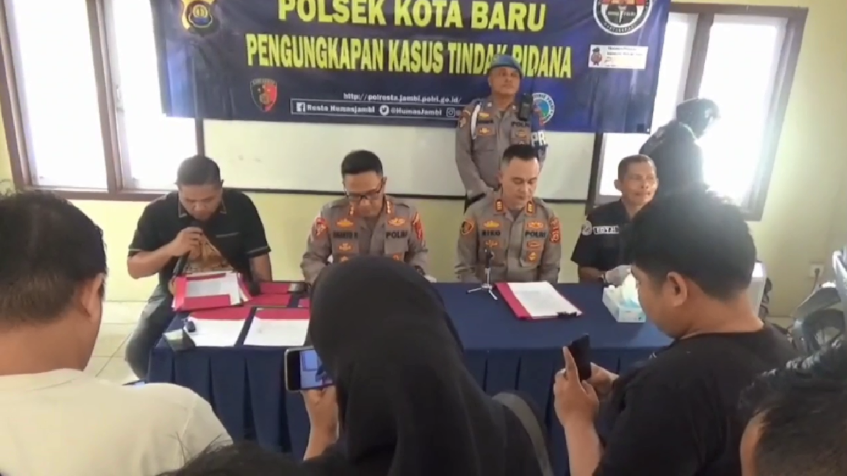 Polsek Kota Baru Amankan Dua Pelaku Curanmor dan Seorang Penadah