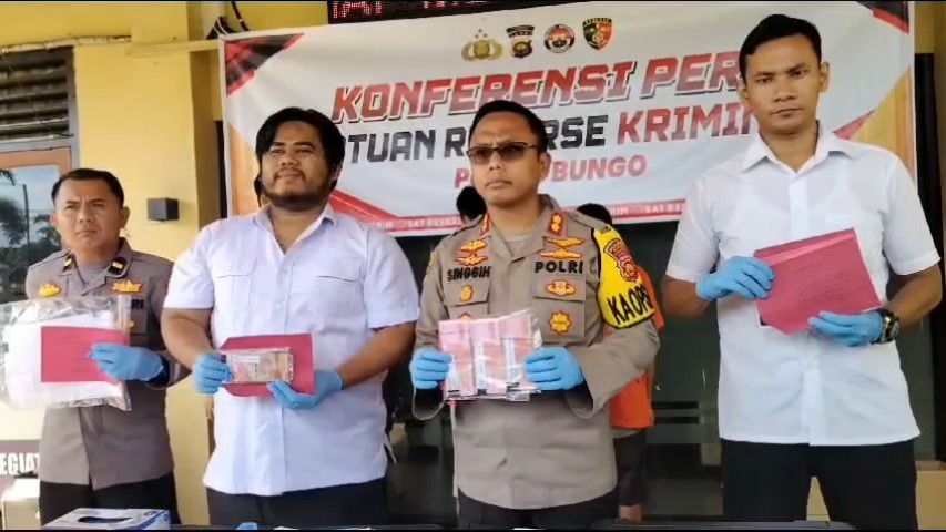 Awas Peredaran Uang Palsu ! Polisi Amankan Uang Palsu Rp 8,9 Juta di Kabupaten Bungo