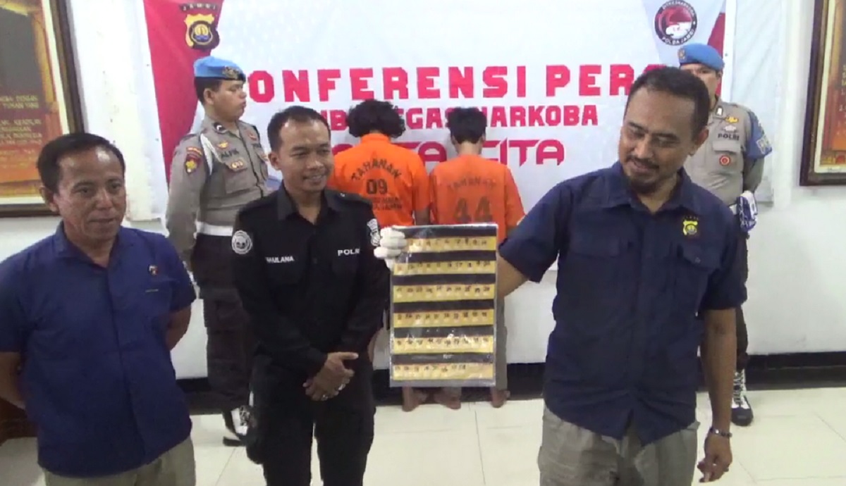 Dua Penjual Sabu Ditangkap di Mendalo, Polisi Amankan 58 Paket Siap Edar